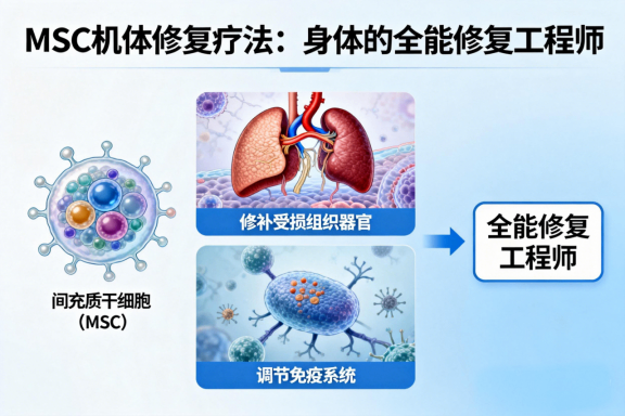 MSC机体修复疗法：身体里的&ldquo;全能修复工程师&rdquo;，守护健康全周期